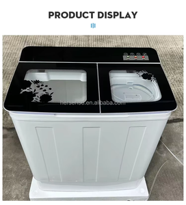 Lavadora Semiautomática de 10kg/15kg, Blanca, de Doble Tina, Carga Superior, Operación en Inglés, Nueva Condición, Gran Capacidad para el Hogar - Product Image 2