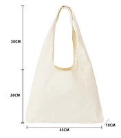 NOUVEAU Sac à main pliable personnalisé avec motif de lettres, couleur blanche et logo personnalisé, taille moyenne