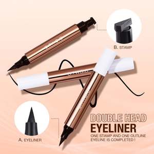 Vente en gros, éponge eye-liner longue durée imperméable à l'eau, stylo à double tête facile à dessiner, ensemble de maquillage pour le visage - Product Image 3