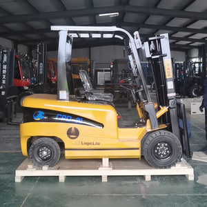 Robusto chino nuevo precio de fábrica 2 toneladas hidráulico 4WD pequeña carretilla elevadora eléctrica batería de litio carretilla elevadora a la venta - Product Image 4