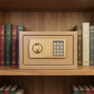 Coffre-fort numérique miniature pour la maison, le bureau et l'hôtel, armoire <span class=keywords><strong>de</strong></span> rangement domestique pour lingots d'or, argent liquide et bijoux - Product Image 6