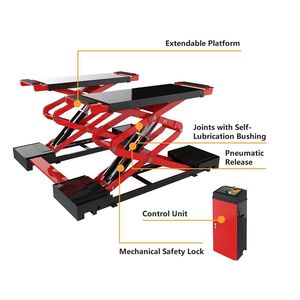 Rampas elevadoras de tijera para automóviles 3000kg Elevador de tijera para automóviles en el suelo Elevador de tijera automotriz - Product Image 3