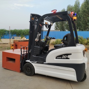 Chariot élévateur électrique HUAYA 3 roues 1 1.5 2 3 tonnes Performance fiable haute qualité tout terrain chariot élévateur chinois CE ISO à vendre - Product Image 3