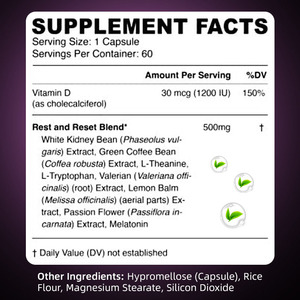 밤에 지방을 태우는 성인 용 공장 제조업체 식욕 억제 캡슐 지방 버너 캡슐을 수면 - Product Image 3