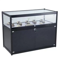 Vitrine de magasin de bijoux en verre, comptoir, kiosque, meuble de magasin, vitrine moderne pour bijoux
