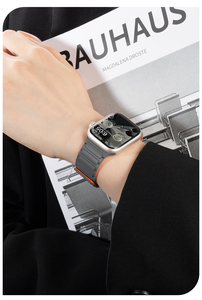 Bracelet <span class=keywords><strong>de</strong></span> sport magnétique réglable en silicone pour bracelet <span class=keywords><strong>de</strong></span> montre IWatch Ultra 2/1 pour Apple Watch Series 10 9 8 49mm 46mm 45MM Accessoire - Product Image 4