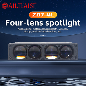 Faro LED Mini a Quattro Lenti 6000K Plug and Play Universale per Auto e Moto 6000lm 12V Nuovo Proiettore 120W Mazda - Product Image 1