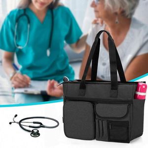 Sac fourre-tout pour infirmière, échantillon gratuit, pour le travail, avec compartiment rembourré pour ordinateur portable 15,6 pouces, sac fourre-tout convertible pour femme - Product Image 5