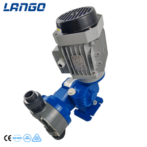 Bomba dosificadora de diafragma mecánica de ácido solvente GX400 con reductor de velocidad de engranaje helicoidal de diafragma de PTFE para <span class=keywords><strong>tratamiento</strong></span> de agua - Product Image 5