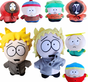 Xinhui Juguetes de Peluche de Algodón Orgánico de Gran Venta: <span class=keywords><strong>Stan</strong></span> <span class=keywords><strong>Marsh</strong></span>, Kyle Broflovski, Eric Cartman, Kenny McCormick para Máquina de Garras - Product Image 1