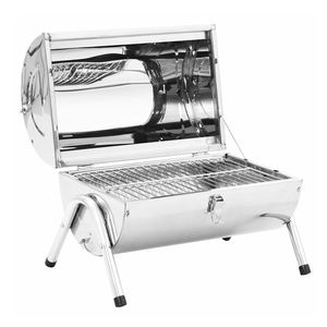 Table de <span class=keywords><strong>barbecue</strong></span> d'extérieur en acier inoxydable personnalisée, pliable, portable, <span class=keywords><strong>barbecue</strong></span> <span class=keywords><strong>nomade</strong></span>, réchaud de camping, réchaud à charbon de bois - Product Image 2