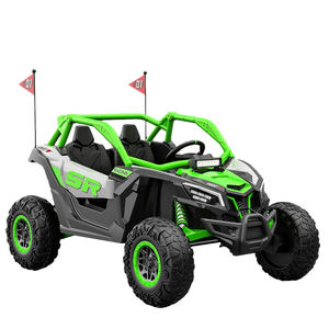 Voiture électrique pour enfants à prix de gros, homologuée UTV, batterie rechargeable 24V, quatre <span class=keywords><strong>roues</strong></span> motrices, 2-15 ans, MP3 - Product Image 4