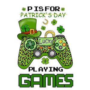 Hot Sale Happy Go Lucky Design Heat Transfers Washable DTF <strong>St</strong> <strong>Patricks</strong> <strong>Day</strong> Prints Heat Transfer Stickers for T-<strong>Shirts</strong> - Product Image 6