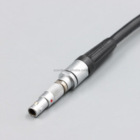 Câble d'assemblage de connecteurs d'aviation SCONDAR personnalisés M12 M8, étanches IP67 IP68, connecteur circulaire Push-Pull, faisceau de câbles de signal blindé