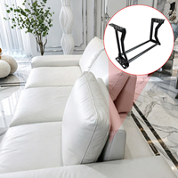 Engsel Sandaran Sofa Dua Sisi KD Dapat Disesuaikan Geser Maju Mundur 220mm Mekanisme Sofa Bed Perlengkapan Sofa Fungsional