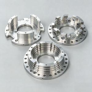 Mandril de vacío personalizado para equipos de semiconductores, componente de mandril de aleación de aluminio mecanizado por CNC para tratamiento de color personalizado - Product Image 3