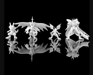 3 डी प्रिंटिंग सेवा: स्ला रेसिन लाइट क्यूरिंग | कस्टम कार्टून लालाइन मॉडल रैपिड प्रोटोटाइप | एब्स और सफेद राल सामग्री - Product Image 2