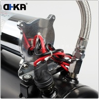 Suspension de compresseur d'air 12V 200PSI 2.5Gal avec klaxon d'air avec réservoir de filtre 10L pour camion Train bateau AS194