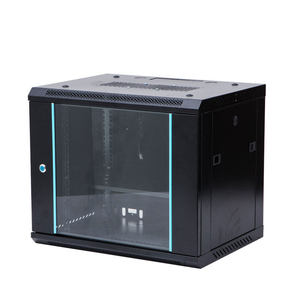 OEM/ODM 4U 6U 9U 12U Modularer Wandmontierter 19-Zoll-Serverschrank aus Kaltgewalztem Stahl mit IP20-Schutz auf Lager - Product Image 6