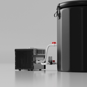 Baignoire à glace portable Icegalax pour la thérapie par le froid, avec pompe et filtre - Product Image 2