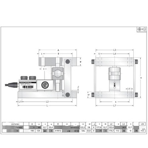 Módulo de pesaje VEIDT para báscula de transferencia American Transcell SBS-2.5t, Módulo SBS-5t, Módulo SBS VEIDT para pesaje American Trans - Product Image 3