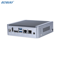 Mini PC Industrial Integrado Sin Ventilador Intel de 6.ª/7.ª Generación Core I7/i5/i3 CPU Skylake/Kaby Lake 8GB