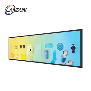 Écran d'affichage LCD sur mesure de grande <span class=keywords><strong>taille</strong></span> 75 86 <span class=keywords><strong>88</strong></span> <span class=keywords><strong>pouces</strong></span>, montage mural, centre commercial intérieur, bande ultra large, publicité numérique - Product Image 1
