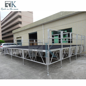 เวทีเคลื่อนที่แบบพรม เวทีจัดงานเคลื่อนที่ เวทีพกพา เวทีกลางแจ้งสำหรับคอนเสิร์ต เวทีอลูมิเนียมสำหรับโบสถ์ - Product Image 5