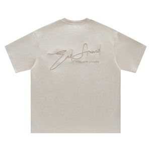 Tシャツ男性用デザイナーTシャツカスタム100% コットンTシャツ - Product Image 1