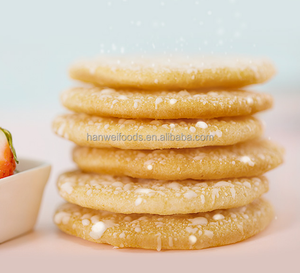 Hot Sản Phẩm Gạo <span class=keywords><strong>Cracker</strong></span> Mặn Với Ngọt Ngào Hương Vị Tuyết Bánh Đồ Ăn Nhẹ Hàn Quốc Túi Đóng Gói Cookie Vòng Ngọt Ngào Bánh Quy Trung Quốc 0.28Kg - Product Image 4