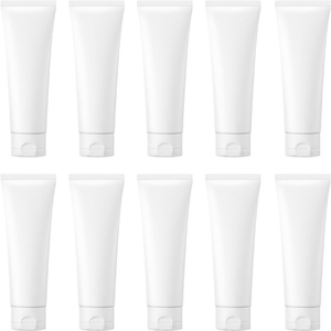 Emballage cosmétique en plastique à étiquette privée, tubes souples pour crème, lotion, tube souple pour exfoliant visage, nettoyant visage - Product Image 1