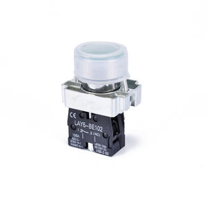 Interrupteur à bouton en plastique, indice de protection IP65, 10A, pour appareils électroménagers - Polyvalent pour circuits momentanés et permanents, dans un boîtier en plastique - Product Image 3