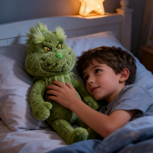 Juguetes de Peluche Personalizados del <span class=keywords><strong>Grinch</strong></span> Navideño, <span class=keywords><strong>Grinch</strong></span> con Gorro Navideño, Peluches, Juguetes Blandos, Regalo para Niños, Venta al Por Mayor - Product Image 5