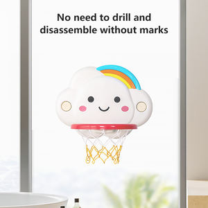 <span class=keywords><strong>Mini</strong></span> cerceau <span class=keywords><strong>de</strong></span> <span class=keywords><strong>basket</strong></span>-ball Portable sans perforation, support mural, facile à installer, <span class=keywords><strong>pour</strong></span> l'intérieur ou à la maison, <span class=keywords><strong>pour</strong></span> des enfants - Product Image 2