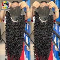 Perruques bouclées birmanes 100% naturelles, densité 250, en cheveux humains, avec mèches, perruque frontale en dentelle HD transparente 13x4 13x6, fournisseur