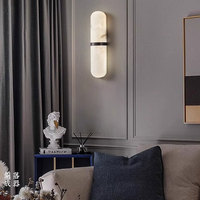 Lampe murale LED en marbre flocon de neige moderne personnalisée VH Factory, taille personnalisée pour chambre à coucher, hôtel, restaurant, villa, éclairage décoratif