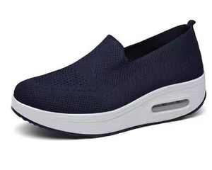 Baskets vulcanisées tendance pour femmes, plateforme printemps, couleur unie, décontractées, respirantes, à talon compensé, chaussures de marche, tige en PU, coton, USA - Product Image 1