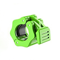 Gros 2 barre de levage de poids gym fitness haltère boucle clips de verrouillage pince barbell collier rose barbell clips