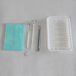 <b>Disposable</b> Dental Instrument Kit With Mouth <b>Apron</b> And Tools For Home Teeth Cleaning And Gum Care - Product Image 3