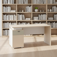 Scrivania Moderna per Ufficio e Studio per Adulti, Set di Tavolo e Sedia per Manager, CEO, Dirigenti, Arredamento di Lusso Personalizzabile