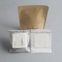 Sachet filtre à café goutte à goutte et sachet de thé extérieur en film gaufré coloré et boîte d'emballage en carton pour sachet de café goutte à goutte