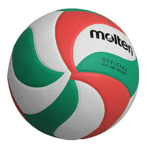 Ballon de volley-ball Molten 5000 de haute qualité en cuir PU, ballon de volley-ball personnalisé pour les matchs, taille officielle 5. - Product Image 3