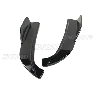 2PCS for 2011-2022 Jeep Grand Cherokee SRT Extension SRT8 WK2 Car Rear Bumper Add Side Corner <b>Splitters</b> Apron Carbon Fiber Style - Product Image 2