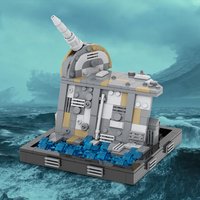 MOC2118 Space Wars Débris de la Tuerie Stellaire Rey VS Kylo Ren Guerres Interstellaires Films Figurines d'Action Blocs de Construction Ensembles Jouets pour Enfants