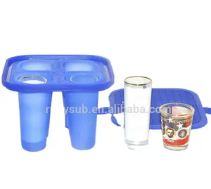 4 in 1 Wineglass Yüceltme Silikon Kupa Şal Kauçuk Fincan Kelepçe 3D Sublime Vakum Pres Makinesi için Kalıp ST1520/ST3042/ST420