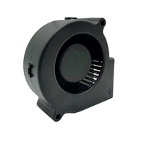 Ventilateur soufflant CC sans balais 75x75x30mm à haute pression statique pour l'automatisation industrielle, les serveurs et les équipements électriques