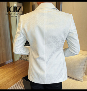 Costumes de <span class=keywords><strong>mariage</strong></span> de haute qualité pour hommes, veste de <span class=keywords><strong>costume</strong></span> décontractée, veste de <span class=keywords><strong>costume</strong></span> noire, <span class=keywords><strong>costume</strong></span> de travail, veste de <span class=keywords><strong>costume</strong></span> à simple boutonnage pour hommes - Product Image 6