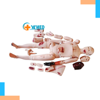 Simulador de Trauma Avanzado, Maniquíes de Entrenamiento de Enfermería para Estudiantes de Medicina, Utilizados para Hemostasia, Primeros Auxilios y Aplicación de Apósitos, con Certificación CE/ISO