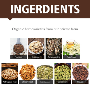 Private label <span class=keywords><strong>tisana</strong></span> senza caffeina ashwagandha echinacea immunità boost tea wellness tea - Product Image 3