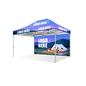 Gazebo Pieghevole Impermeabile 4x6 m con Logo Pubblicitario Personalizzato, Pronto per la Spedizione, per Eventi all'Aperto - Product Image 5